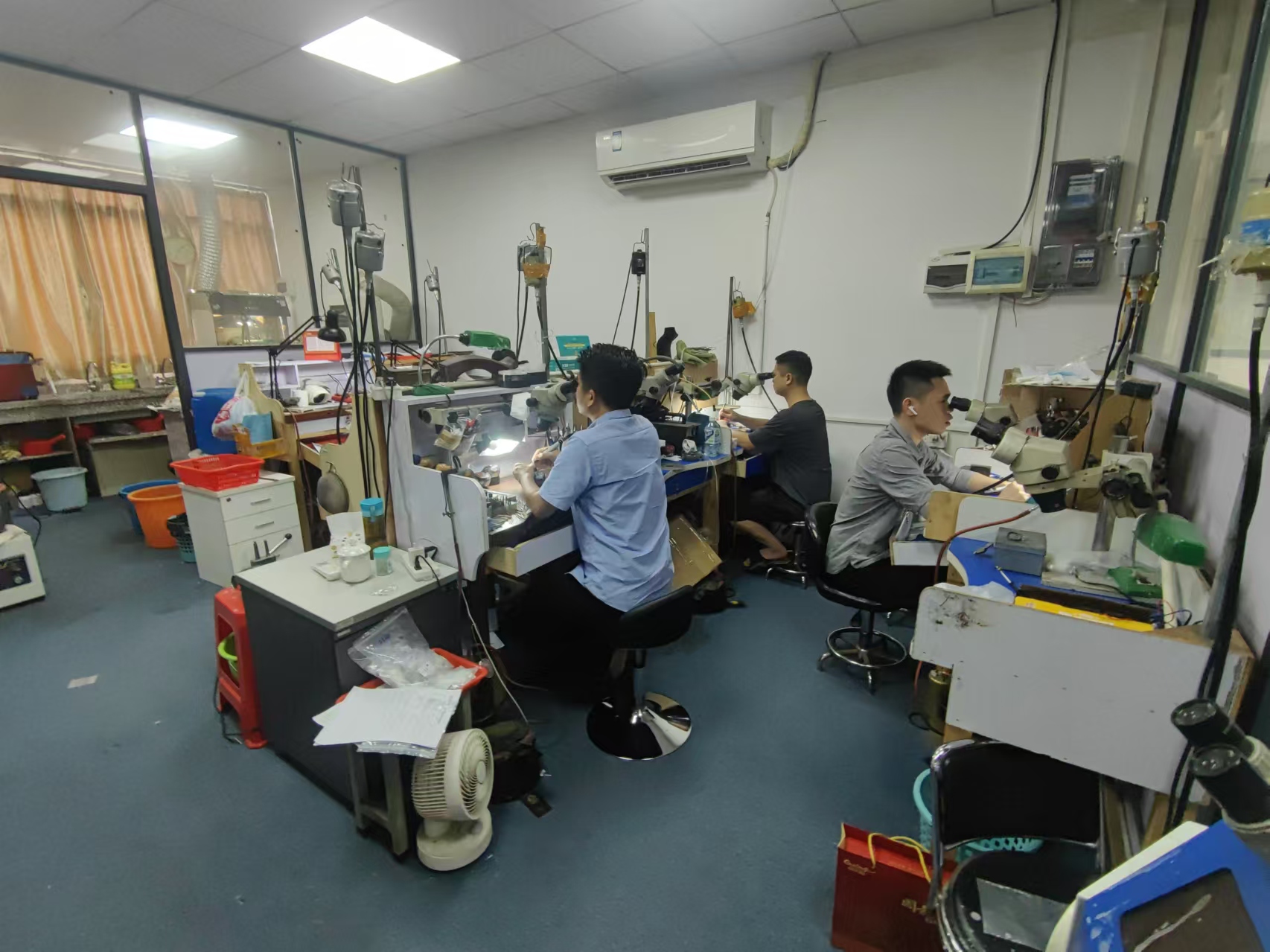 Jewelry production workshop