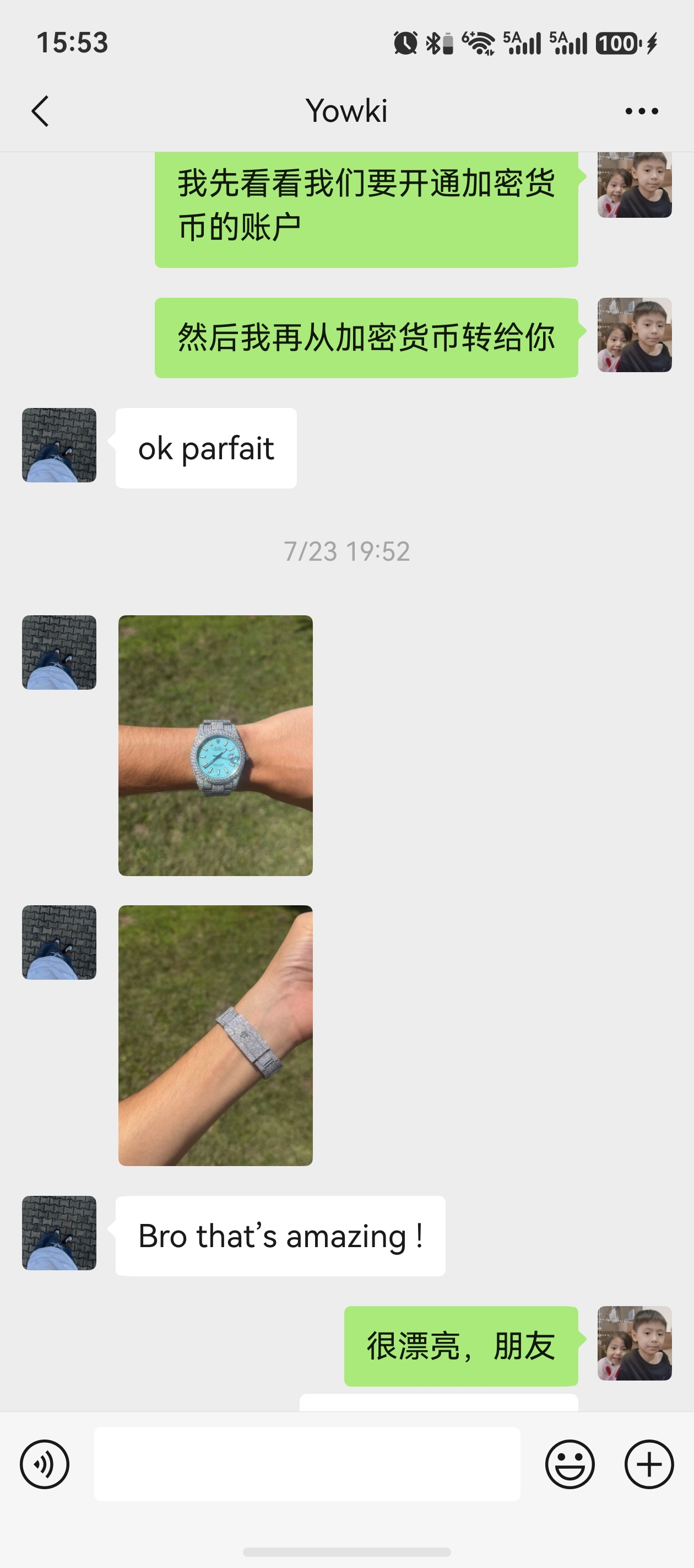 Yowki — Ok parfait, bro that's amazing